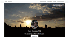 Desktop Screenshot of jean.hausser.org