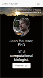 Mobile Screenshot of jean.hausser.org